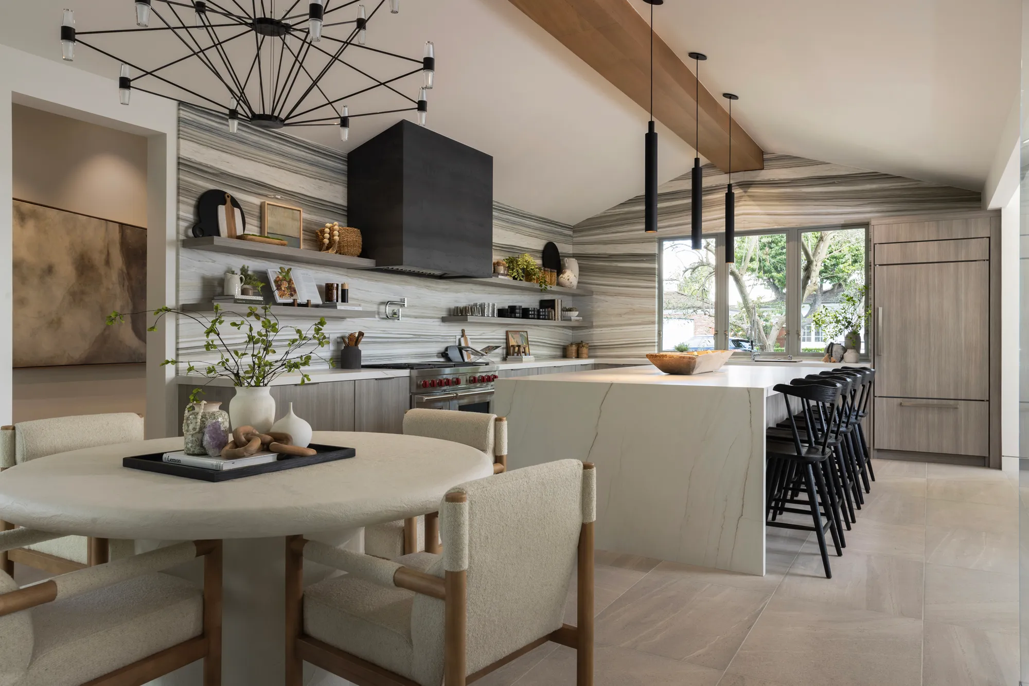Contemporary Open Plan Kitchen Kitchen Remodel by True Home Builders project photo
