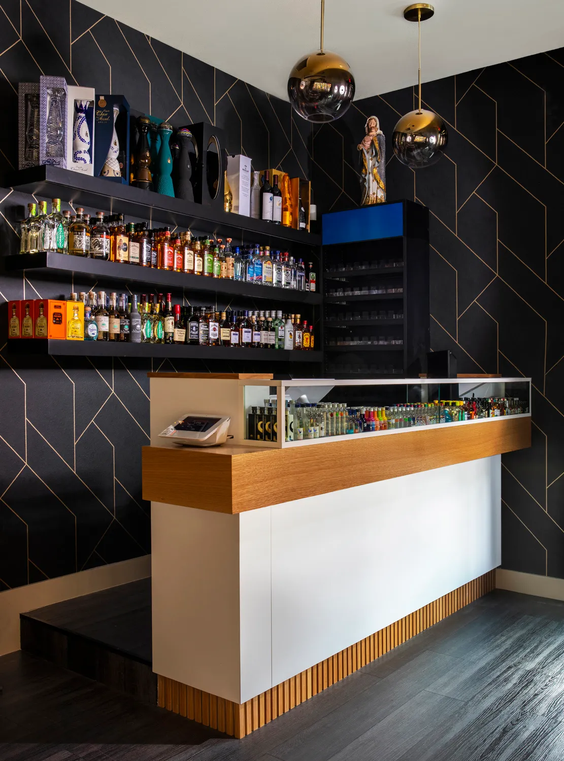 Interior of a commercial space with natural light